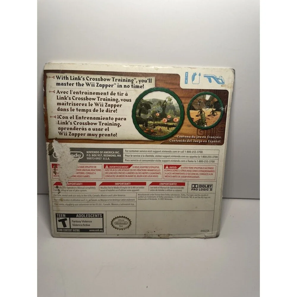 Link's Crossbow Training (Nintendo, Wii)